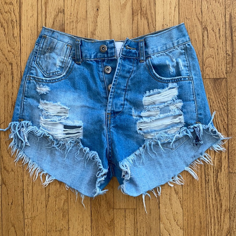 Jean shorts